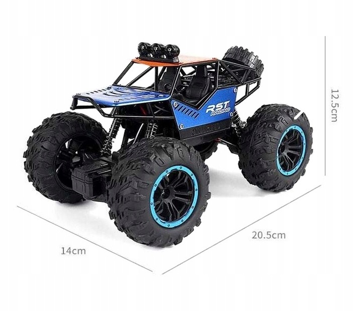 SAMOCHÓD ZDALNIE STEROWANY AUTO TERENOWE AUTKO PILOT RC ROVER + AKUMULATOR
