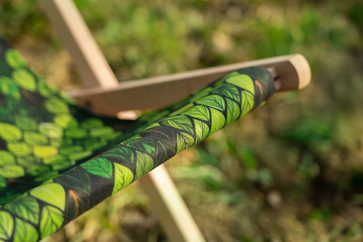 Płachta na leżak do ogrodu WZORY nadruk FULLPRINT PŁACHTA NA LEŻAK PLAŻOWY