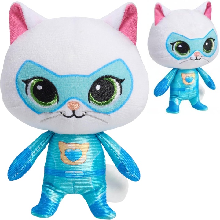 DISNEY JUNIOR SUPERKOTY SUPER KITTIES PLUSZAK MASKOTKA BITSY KIZIA 17 CM