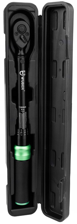 KLUCZ DYNAMOMETRYCZNY 1/4" Z BLOKADĄ 1-25NM CERTYFIKAT KALIBRACJI CR-V ETUI