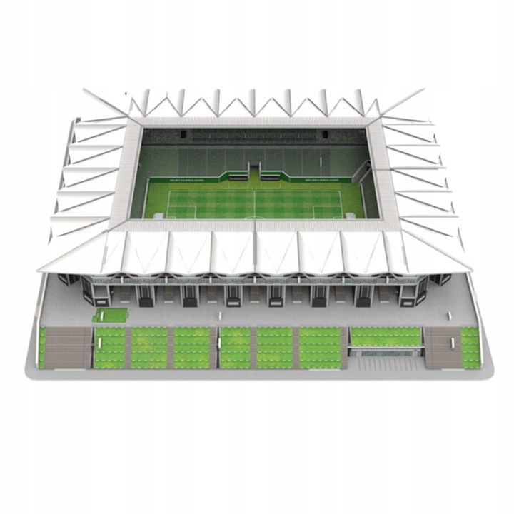 Stadion Miejski Legii Warszawa im. J. Piłsudskiego - LEGIA - Puzzle 3D 154