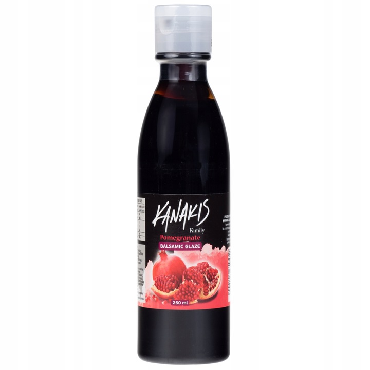 Sos z octu balsamicznego Krem z granatu 100% Grecki do sałatek 250ml JAKOŚĆ