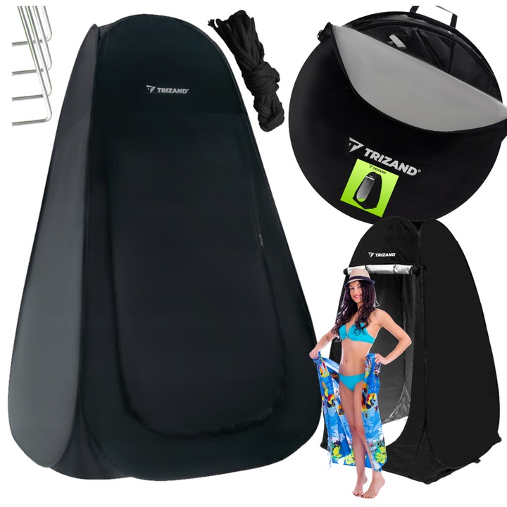 PRZEBIERALNIA PRZENOŚNA TOALETA WC NAMIOT PLAŻOWY na PRYSZNIC KEMPINGOWY