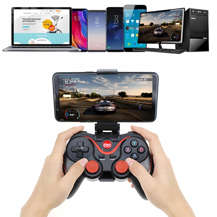 BEZPRZEWODOWY GAMEPAD PAD DO TELEFONU ANDROID iOS