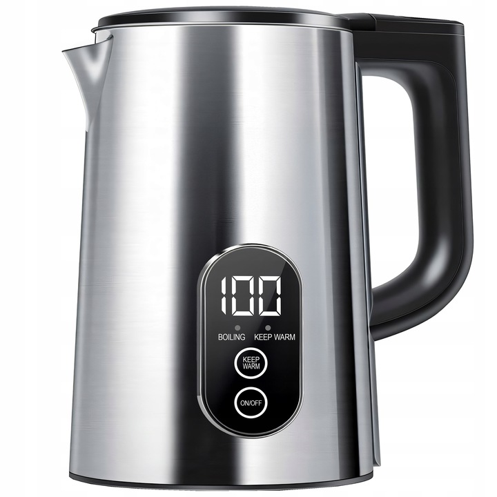 CZAJNIK ELEKTRYCZNY BEZPRZEWODOWY DOTYKOWY 1800W REGULACJA TEMPERATURY 1,8L