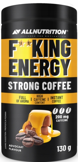 Kawa ALLNUTRITION FITKING ENERGY STRONG COFFEE 200mg KOFEINY advocaat