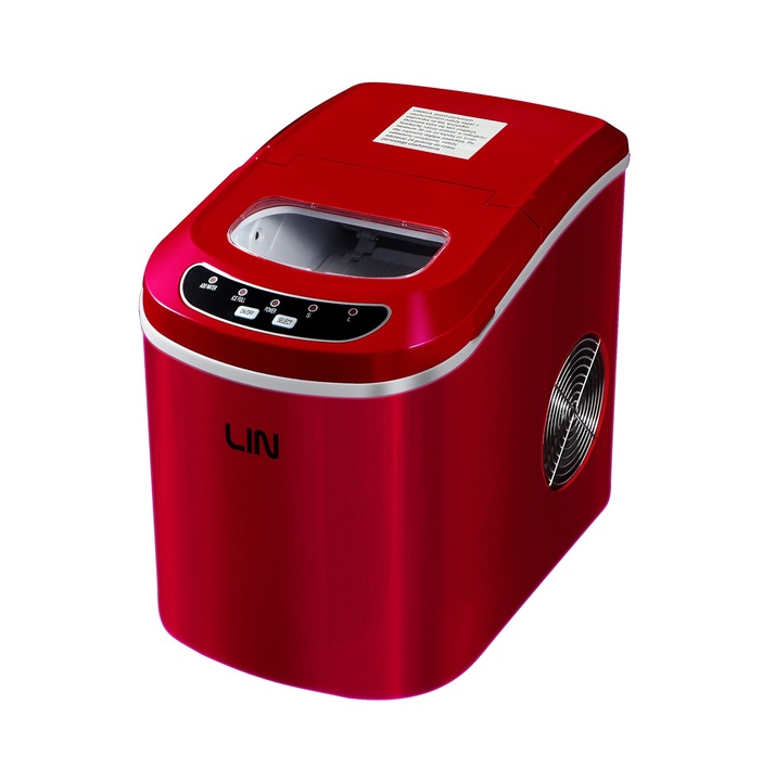 Kostkarka do lodu LIN Ice PRO-R12 Czerwony