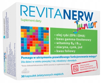 REVITANERW JUNIOR 2x30 kapsułek