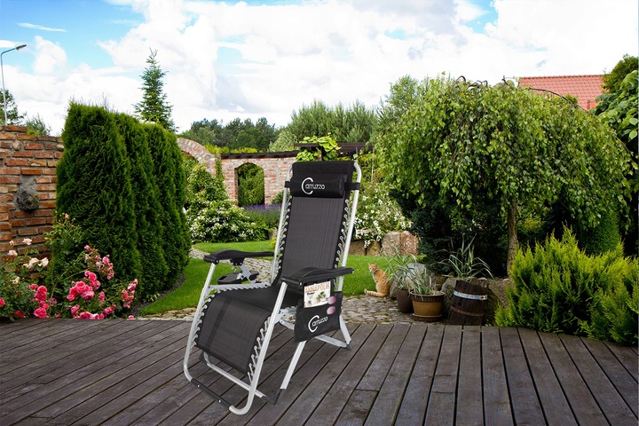 LEŻAK OGRODOWY FOTEL DELUXE