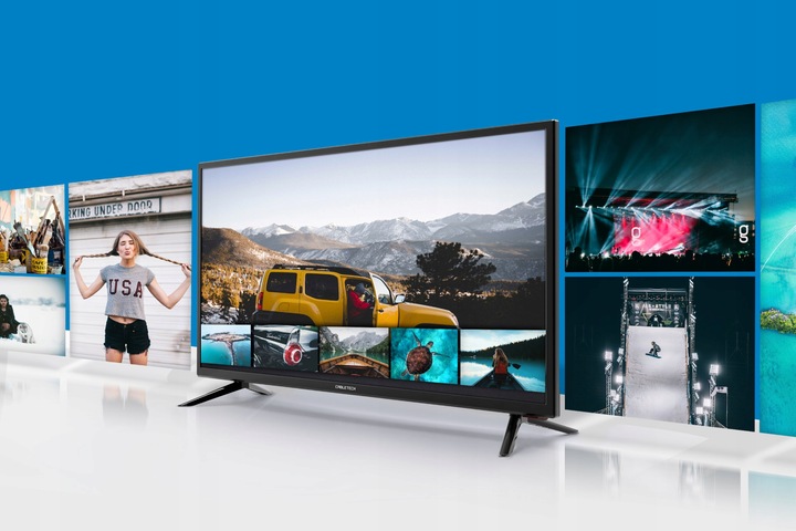 Telewizor 32'' Cabletech HD 2xHDMI USB DVB-T2 HEVC