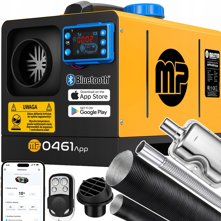 nagrzewnica spalinowa DMUCHAWA olejowa OGRZEWANIE postojowe WEBASTO MP0461