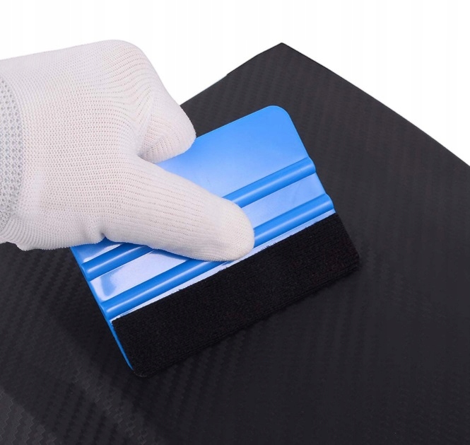 ZESTAW RAKLA NÓŻ ŻYŁKA SKROBAK MAGNES WRAPSTICK DO APLIKACJI FOLII