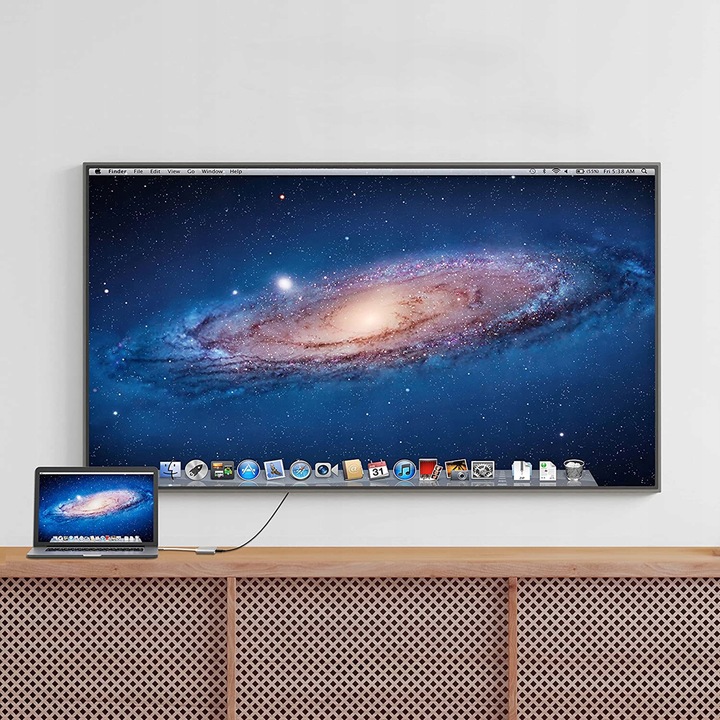 Przejściówka Adapter TYP C 3w1 HUB USB-C HDMI 4K