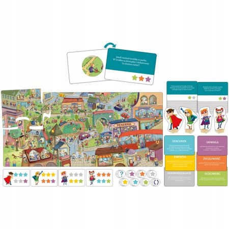 Wartości mają moc Kukuryku Gry planszowe Na prezent Dla dzieci Mikołajki