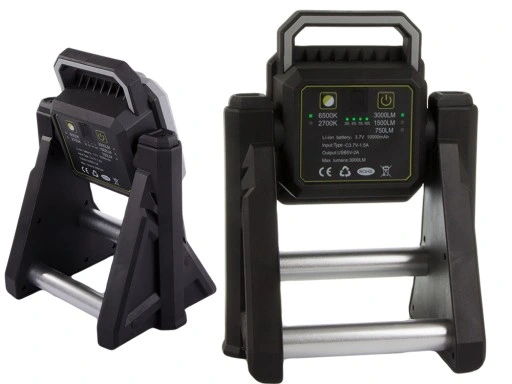 HALOGEN REFLEKTOR AKUMULATOR PRZENOŚNY LED COB USB