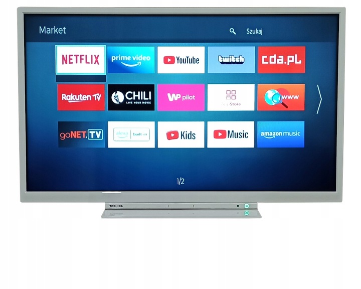 BIAŁY Telewizor SMART TV LED 32" Toshiba 32LK3C64DAA DVBT2 FullHD Bluetooth