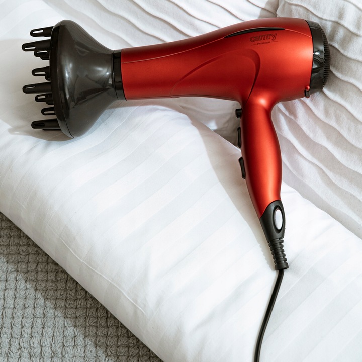 Suszarka Do Włosów z Dyfuzorem Koncentrator 2400 W Lekka Duża Zimny Nawiew