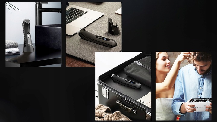 ENCHEN SPARK 2 TRYMER GOLARKA Maszynka do OWŁOSIENIA pach nóg dla mężczyzn