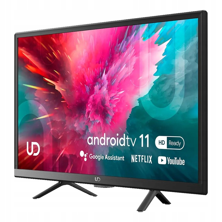 SMART TV 24" TELEWIZOR UD 24W5210S D LED Android 11 DVB-T2 HEVC CHROMECAST