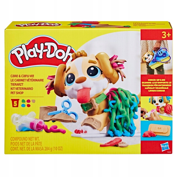Play-Doh ciastolina zestaw Wizyta u Weterynarza Hasbro F3639