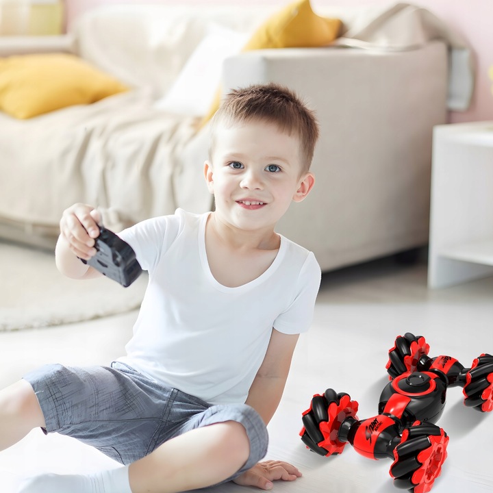 SAMOCHÓD ZDALNIE STEROWANY GESTAMI REKĄ 4X4 PILOT RC DRIFT CAR KOŁA DUŻE