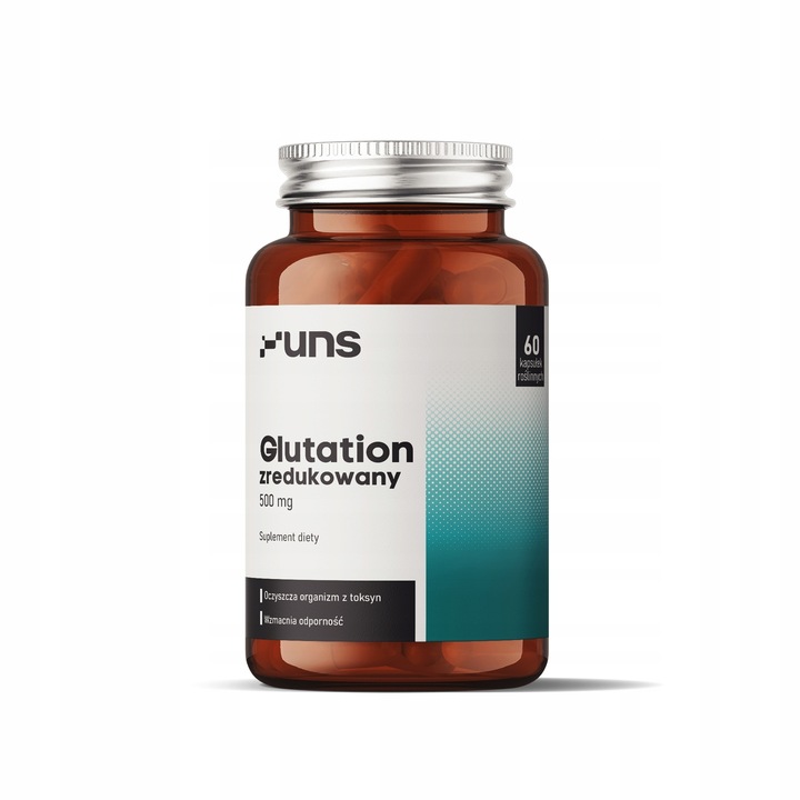 UNS Glutation Zredukowany 500mg 60vcaps DETOKS
