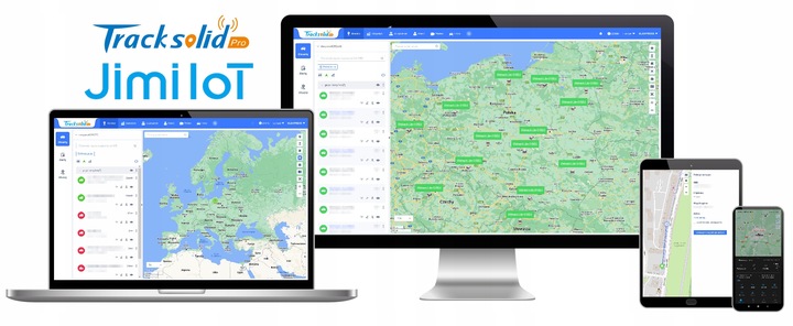Lokalizator GPS LBS 4G Odcięcie Zapłonu Paliwa IP65 z Serwisem Tracksolid