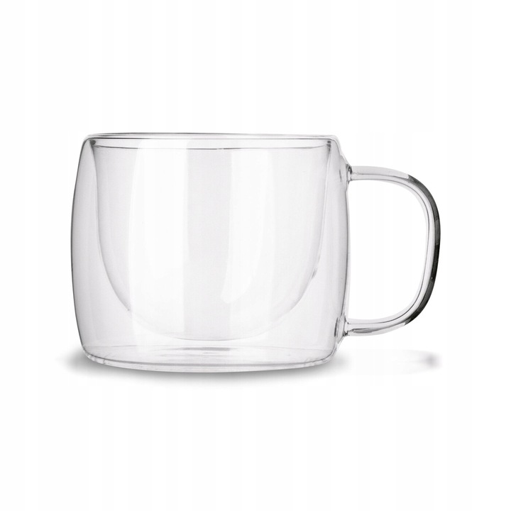 Duże SZKLANKI TERMICZNE do kawy 350ml komplet szklanek 2 szt. Sublime Mona