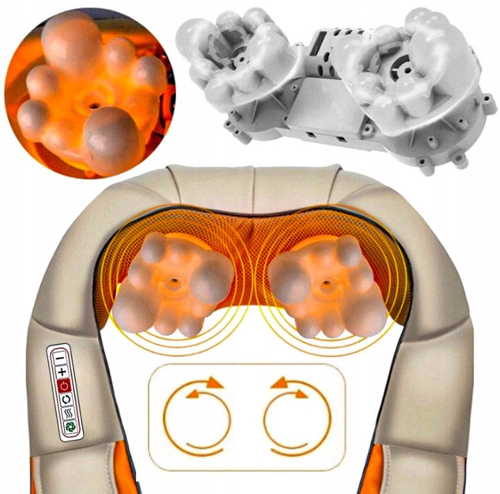 MASAŻER ROZLUŹNIAJĄCY PLECÓW SZYI KARKU RAMION
