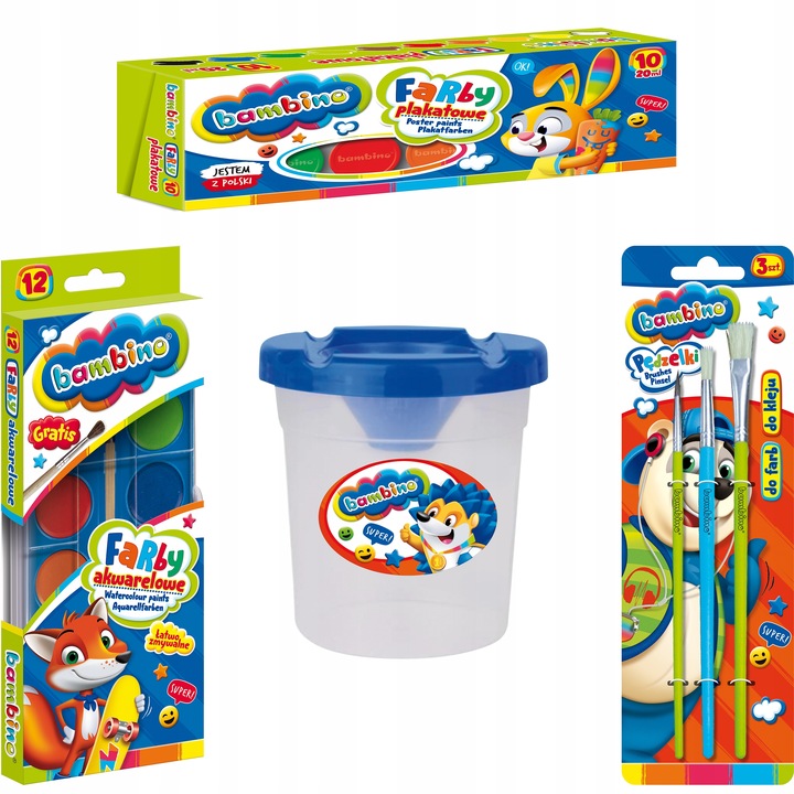 WYPRAWKA SZKOLNA BAMBINO XXL PREMIUM 20 ELEMENTÓW