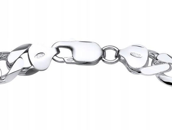 Srebrny Łańcuszek Męski SREBRO pr.925 WŁOSKI 3mm Łańcuch Diamentowany