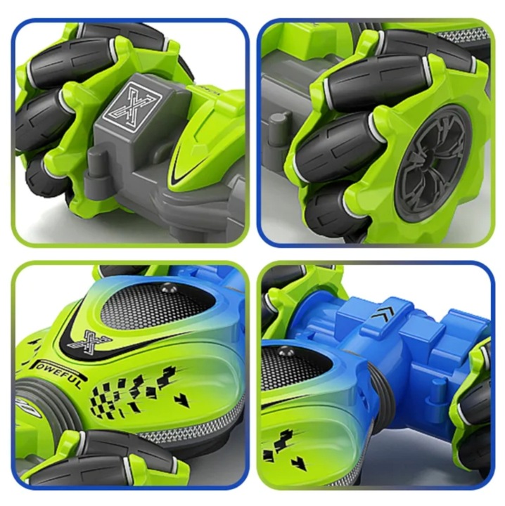 SAMOCHÓD ZDALNIE STEROWANY GESTAMI RĘKĄ AUTO TWISTER STUNT DRIFT 4X4 360°