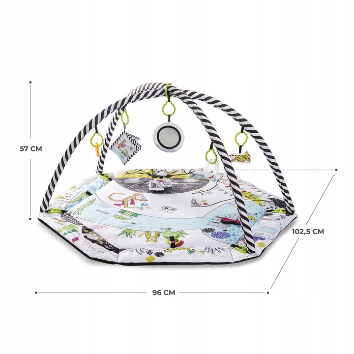 Mata Edukacyjna Interaktywna plac zabaw dla niemowląt SMARTPLAY Kinderkraft