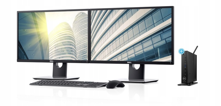 Thin Client Dell Wyse 5070 Celeron 8GB 256SSD SSD+Podstawka+Myszka