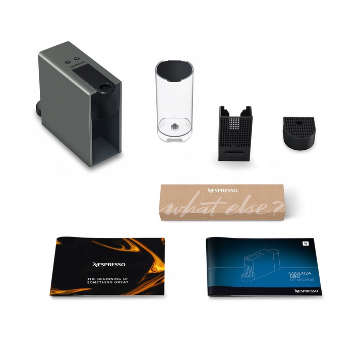 Ekspres Krups NESPRESSO XN110B10 ESSENZA MINI szary