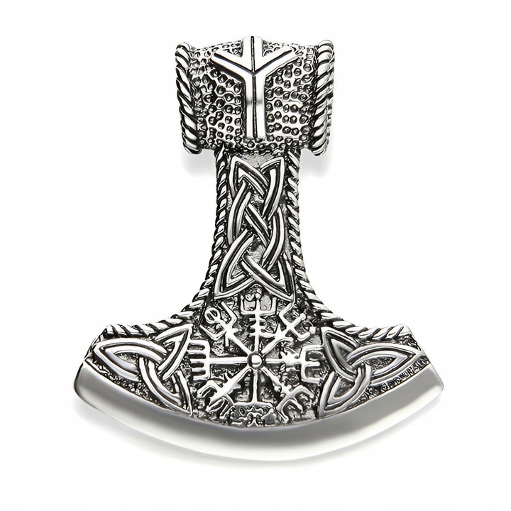 Zawieszka srebro pr. 925 Kultowy Wisiorek Wikingów Topór Nordycki dla Niego