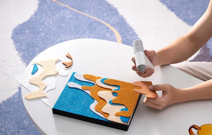 BEZPRZEWODOWY PISTOLET DO KLEJU NA GORĄCO HOTO AKUMULATOROWY 3000MAH USB-C