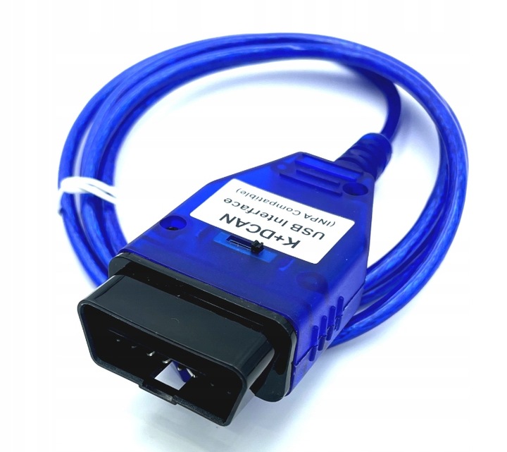 NOVADO KABEL INTERFEJS K+DCAN INPA ISTA NCS WINKFP BMW E36 E46 E60 E90 E65