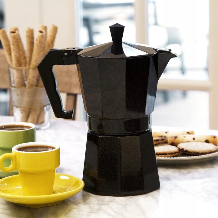 KAWIARKA ZAPARZACZ DO KAWY 12 FILIŻANEK ALUMINIOWA