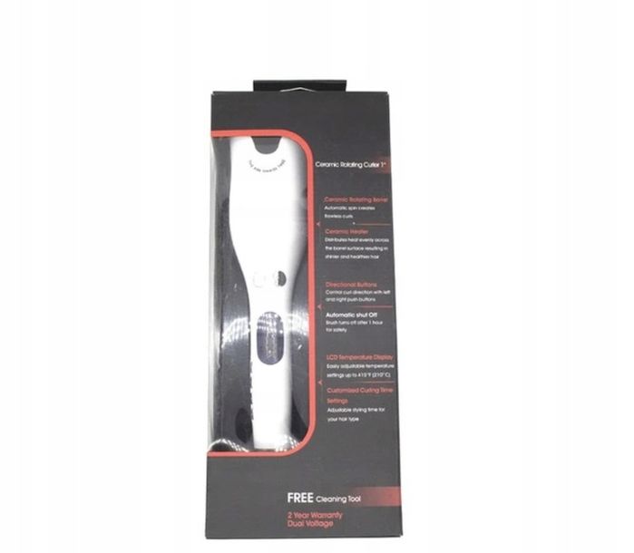 LOKÓWKA AUTOMATYCZNA SPIN CURL CERAMICZNA LCD