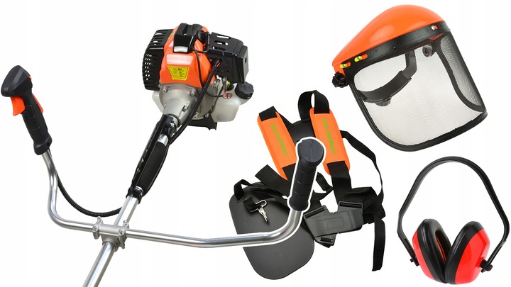 KOSA SPALINOWA KOSIARKA PODKASZARKA JOHN WYKASZARKA Z ZESTAWEM XXL