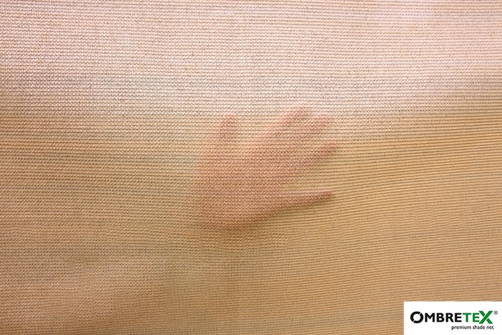 Siatka Cieniująca 1,5x30m Osłonowa Osłona Na Ogrodzenie Balkon Płot Beżowa