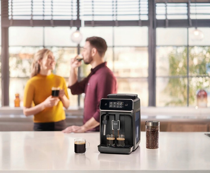 Philips EP2225/10 Series 2200 Ekspres ciśnieniowy do kawy spieniacz mleka