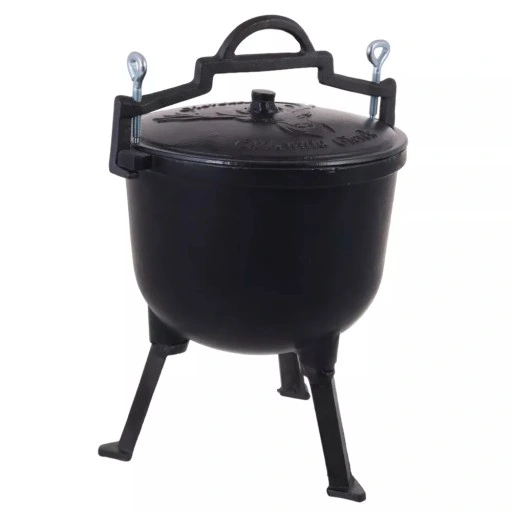 Kociołek żeliwny emaliowany garnek myśliwski 11 L