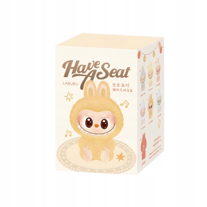Labubu The Monsters Have a Seat (BLINDBOX) MASKOTKA LABUBU BRELOK