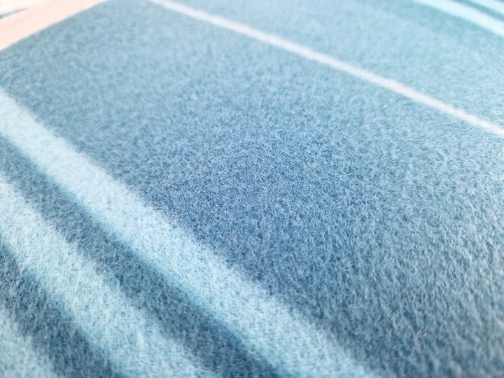 MATA KOC PIKNIKOWY Z TERMO IZOLACJA 200X200CM SZARO GRANATOWY