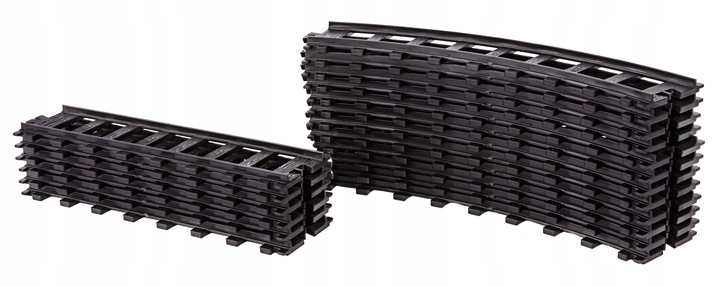 Elektryczna KOLEJKA LOKOMOTYWA POCIĄG towarowy NA PILOTA Tor PARA 2,4 GHz