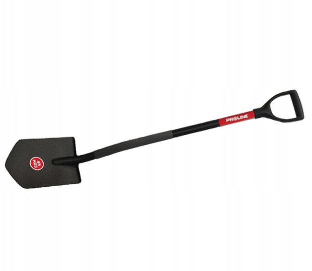PROLINE Szpadel ostry hartowanny metalowy trzonek 115cm