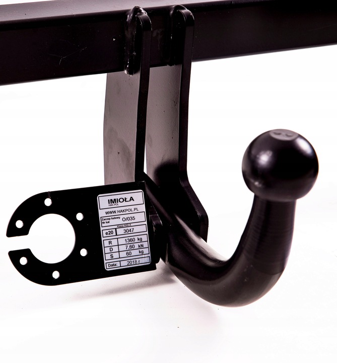 HAK HOLOWNICZY OPEL COMBO + MODUŁ 7-PIN od 2001