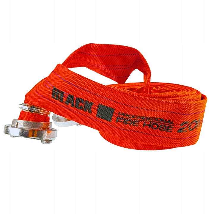 WĄŻ STRAŻACKI WZMACNIANY CZERWONY WODY 2" 30M